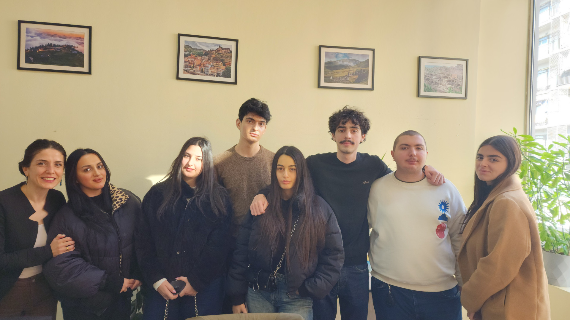 ტურიზმის სკოლის სტუდენტების საგანმანათლებლო ვიზიტი კომპანია &bdquo;მიმინო კავკასიაში&ldquo;